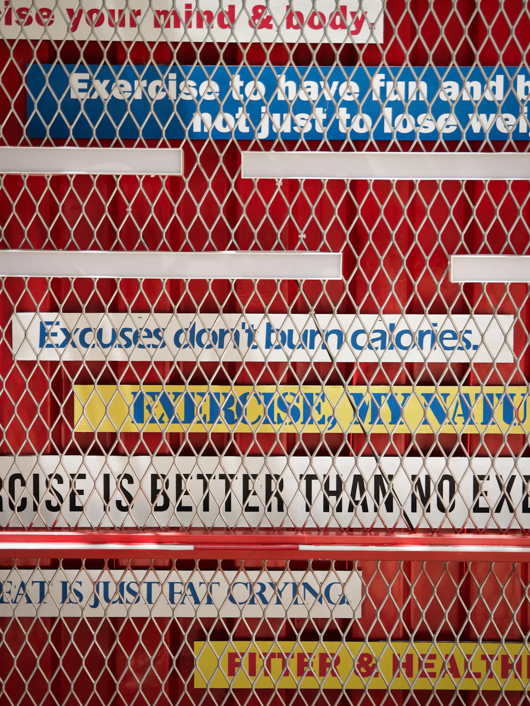 Personalized Motivational Gym Signs for Your Workout Space
