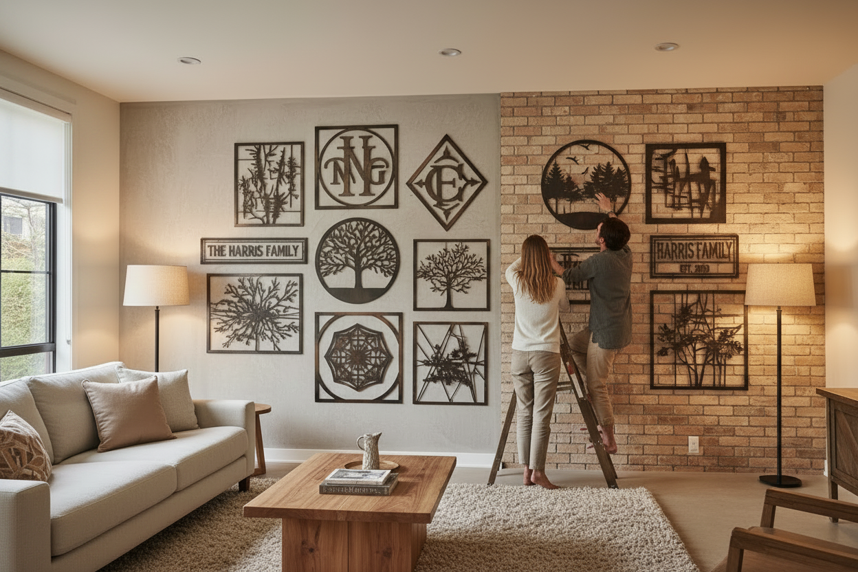 Diecut Metal Art - Tailored Wall Expressions