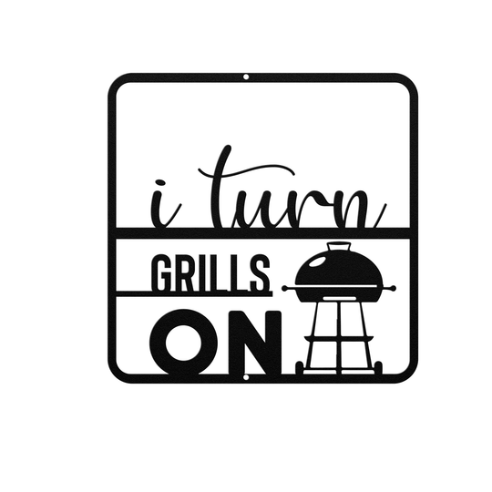 Grilling & BBQ Metal Signs Wall Art AnywherePOD