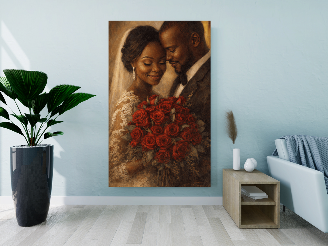 Custom Oil Painting style  Canvas - personalized Portrait Gift