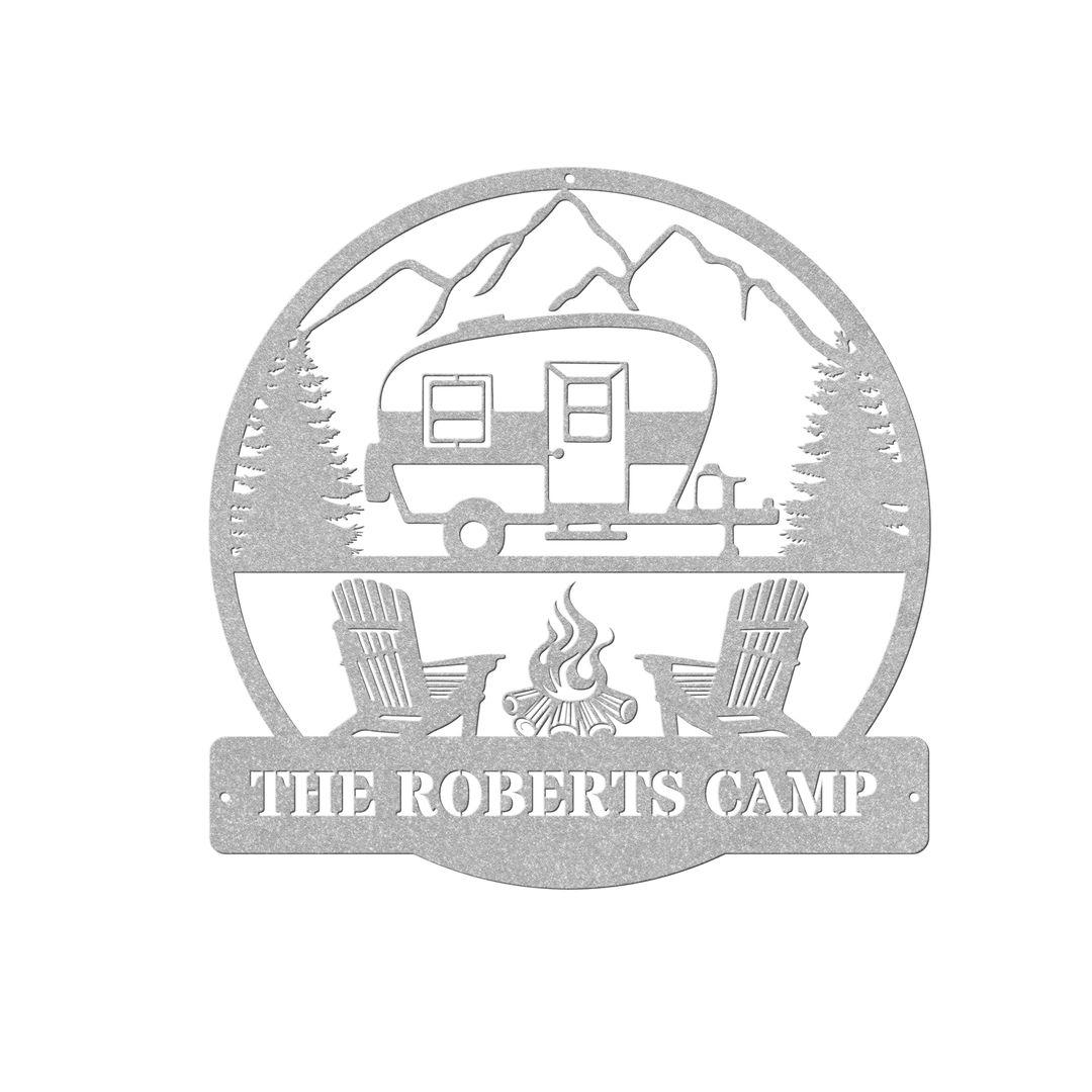 Custom RV Metal Sign - Personalized Camper Decor