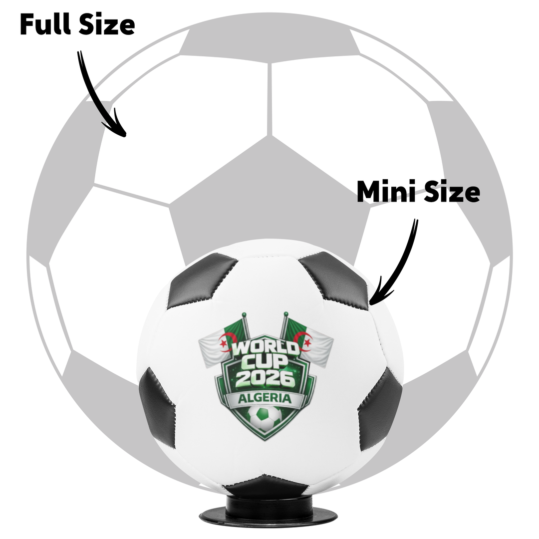 Mini Soccer Ball Keepsake - World Cup 2026 Algeria Souvenir