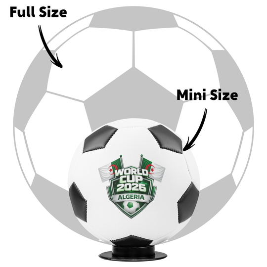 Mini Soccer Ball Keepsake - World Cup 2026 Algeria Souvenir