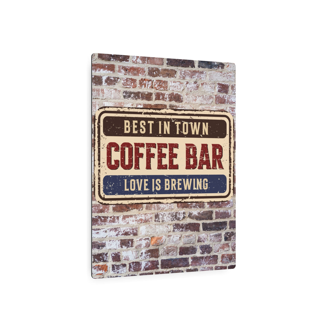 Metal Art Sign coffee bar sign