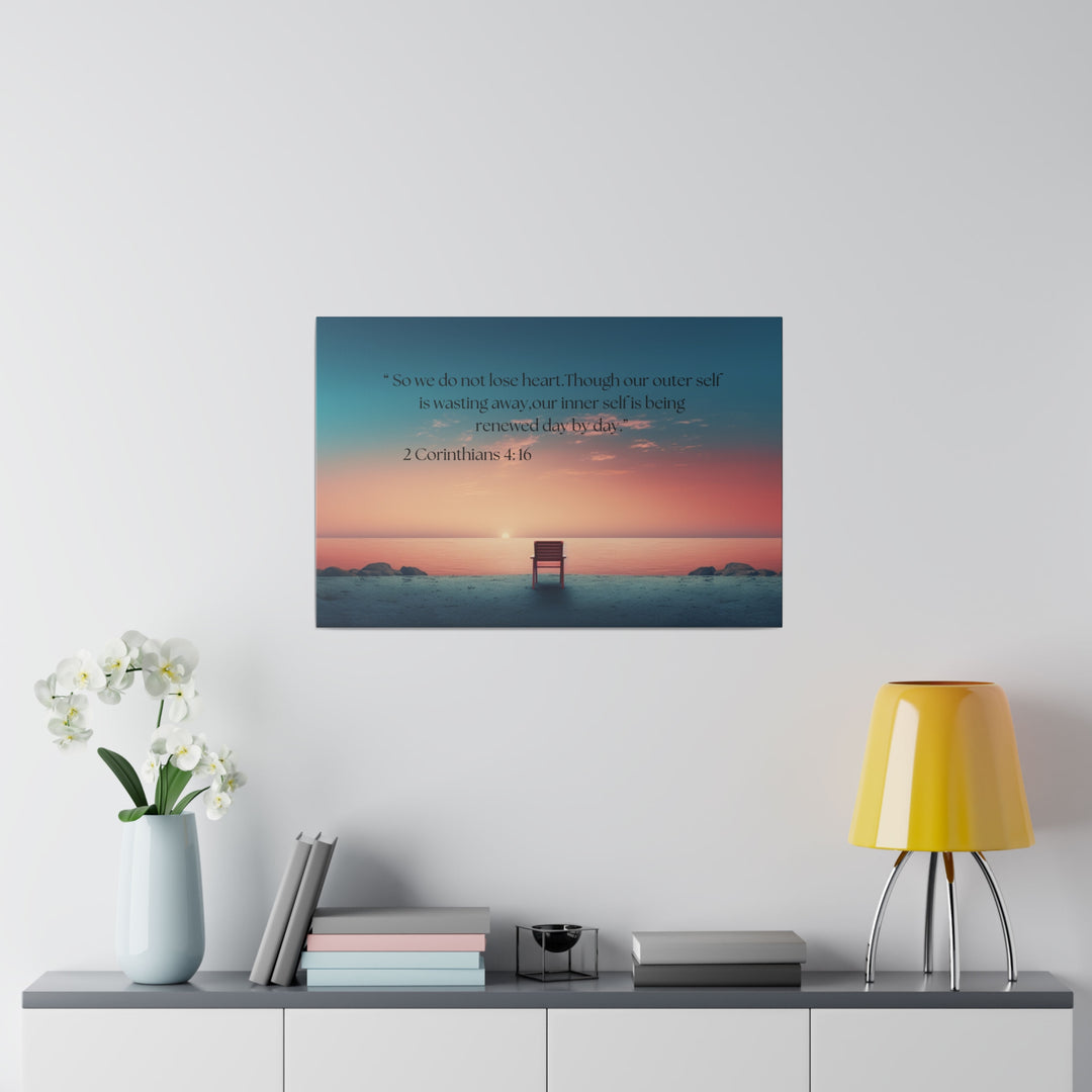 Matte Canvas, Stretched, 0.75" Faith & Inspiration