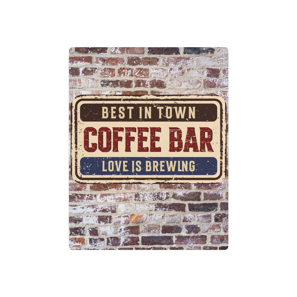 Metal Art Sign coffee bar sign