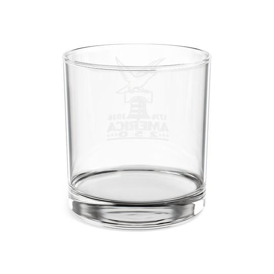America's 250 Engraved Whiskey Glass — 10.5 oz Commemorative