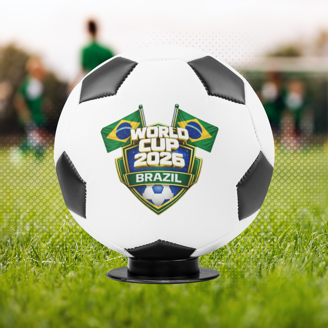 Mini Soccer Ball - Brazil World Cup 2026 Collectible Gift
