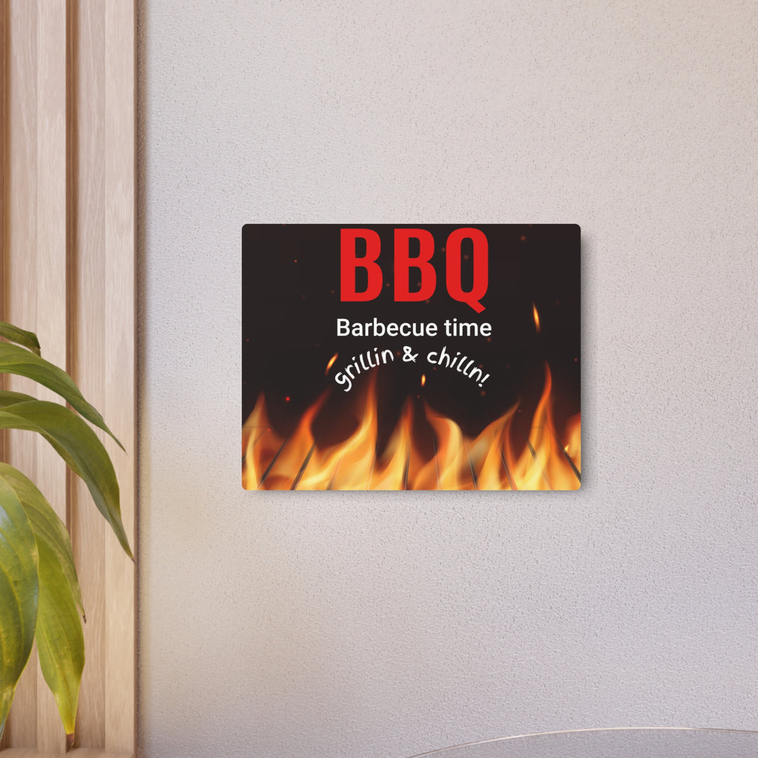 Metal Art Sign humorous, for dads or anyone who likes to grill