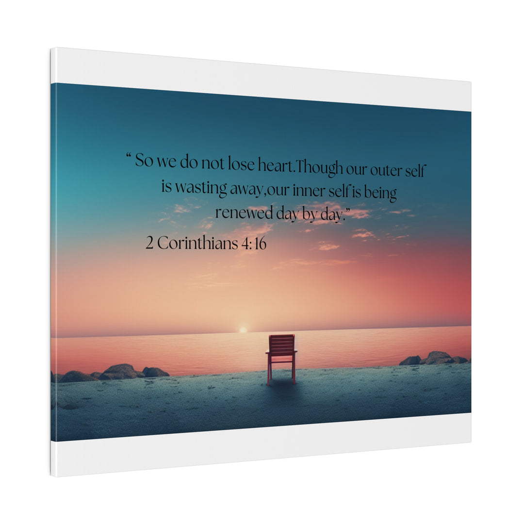 Matte Canvas, Stretched, 0.75" Faith & Inspiration