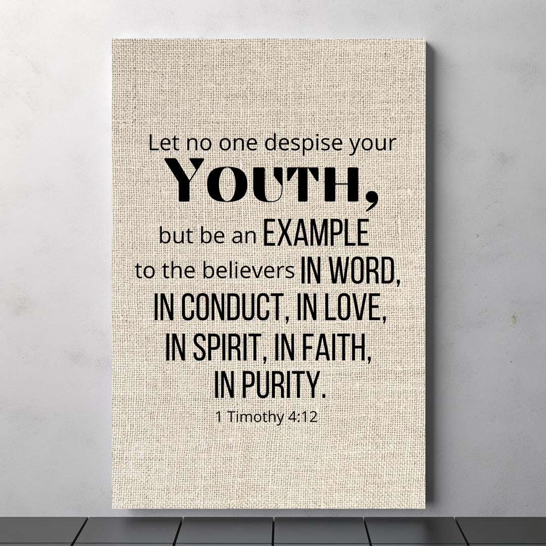 Custom Inspirational Quote Canvas - Home Decor Gift