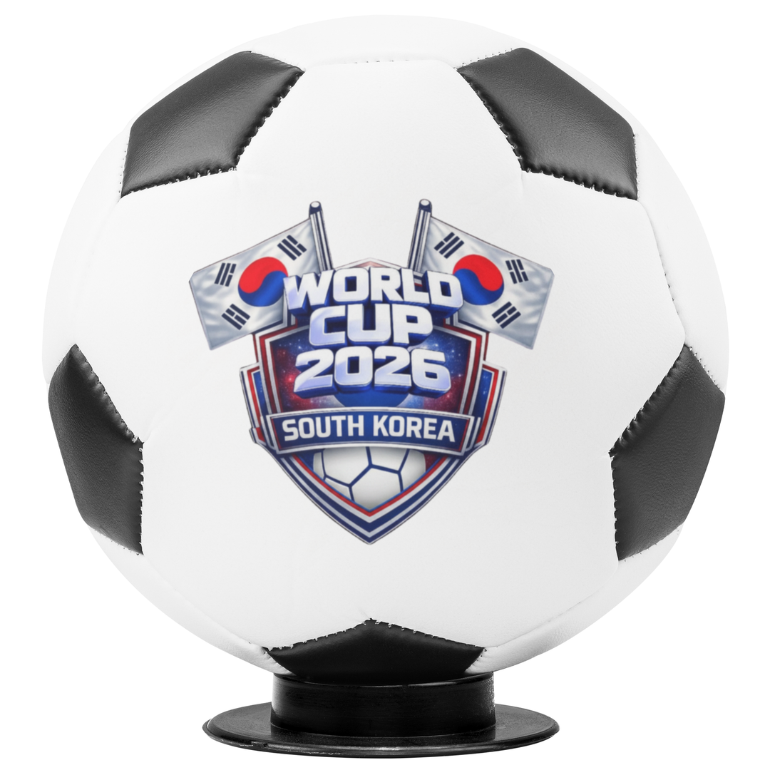 World Cup 2026 Mini Soccer Ball - South Korea Fan Keepsake