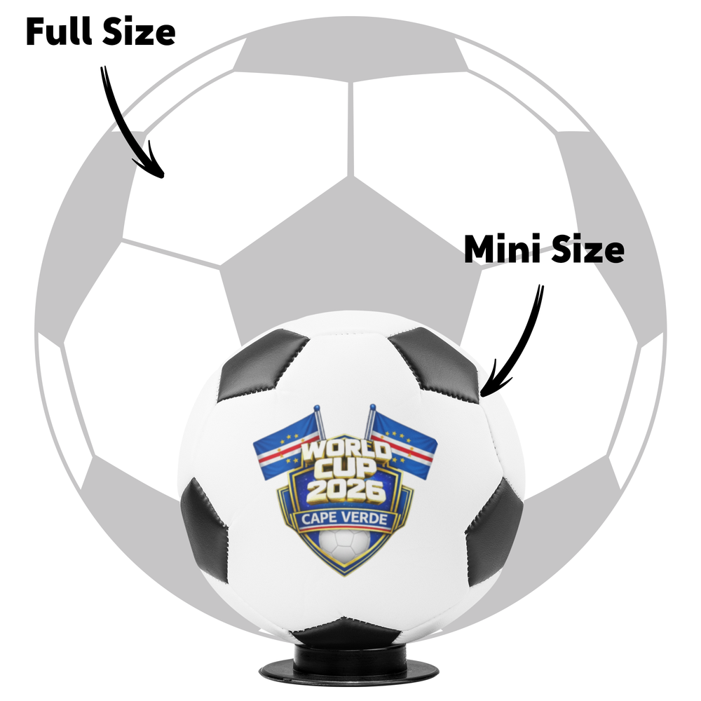 Cape Verde Mini Soccer Ball Keepsake - World Cup 2026