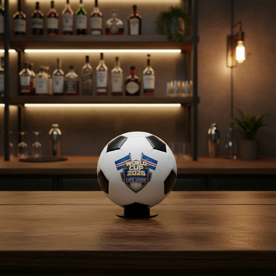 Cape Verde Mini Soccer Ball Keepsake - World Cup 2026
