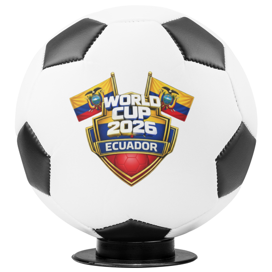 Ecuador World Cup 2026 Mini Soccer Ball Keepsake