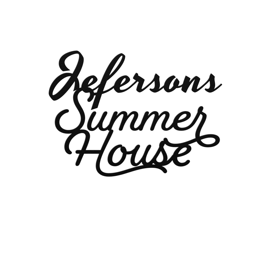 Custom Metal Sign Home Decor - Personalized Steel Wall Art