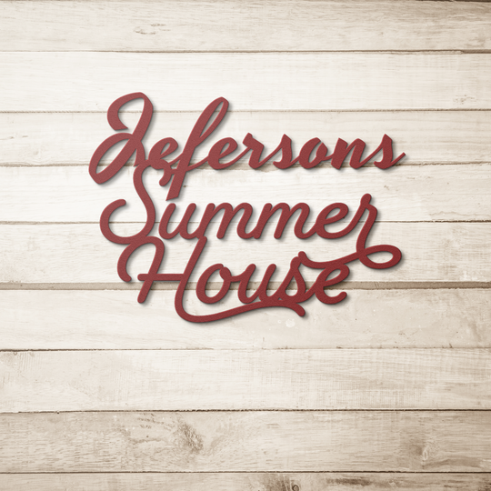 Custom Metal Sign Home Decor - Personalized Steel Wall Art