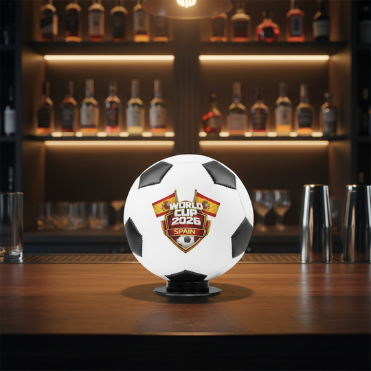 2026 World Cup Spain Soccer Ball Souvenir - Mini Display