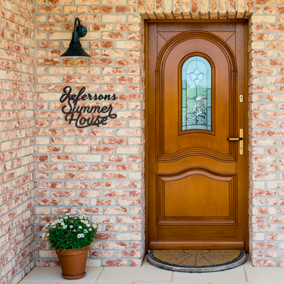 Custom Metal Sign Home Decor - Personalized Steel Wall Art