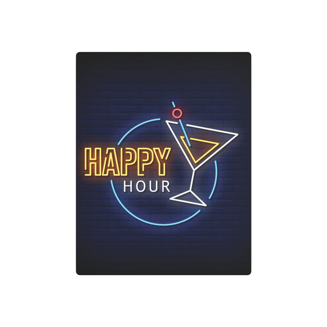 Metal Art Sign happy hour