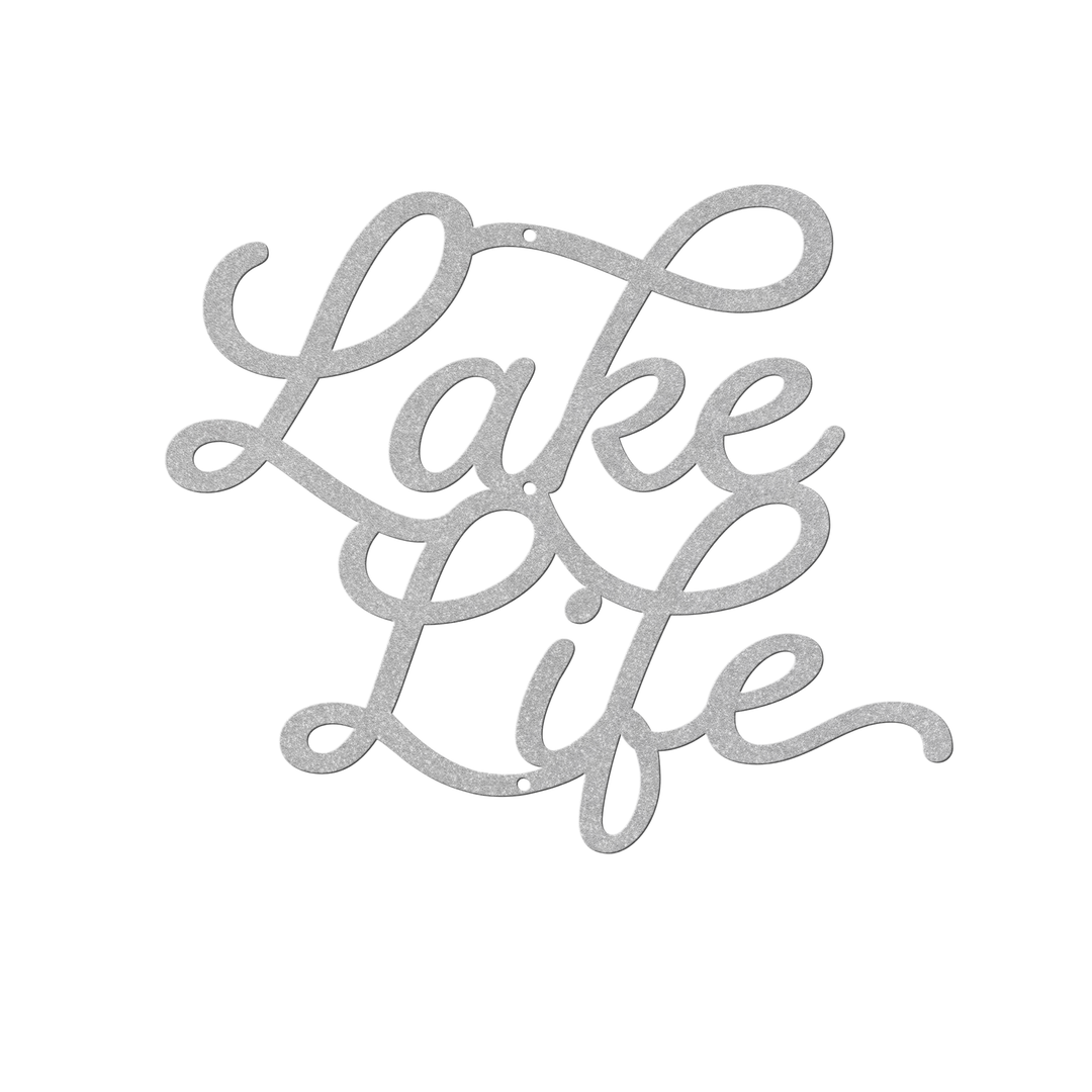 Lake Life Metal Sign - Custom Outdoor Wall Art