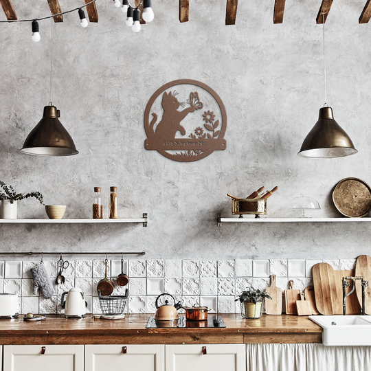 Personalized Metal Wall Art - Custom Outdoor Decor Plaque