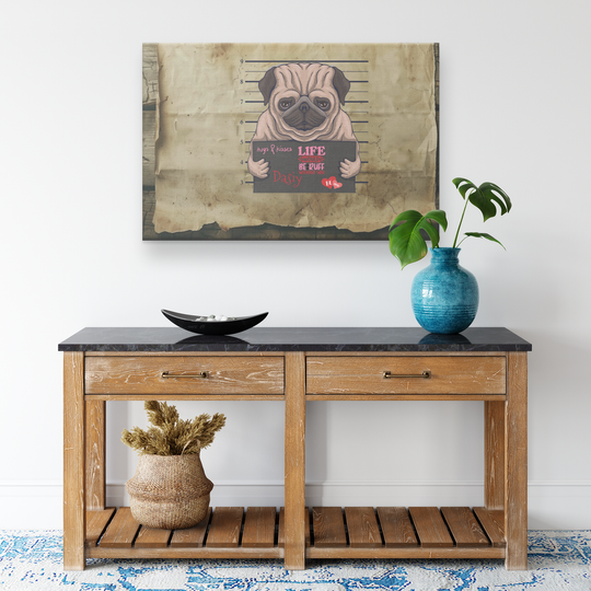 Valentine wanted poster,pet,best friends holiday valentine wall art dog love decor