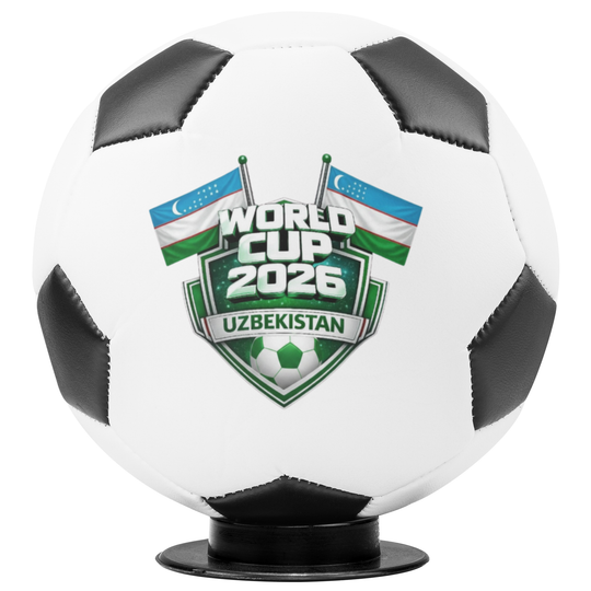 Mini Soccer Ball Keepsake - Uzbekistan World Cup 2026 Souvenir