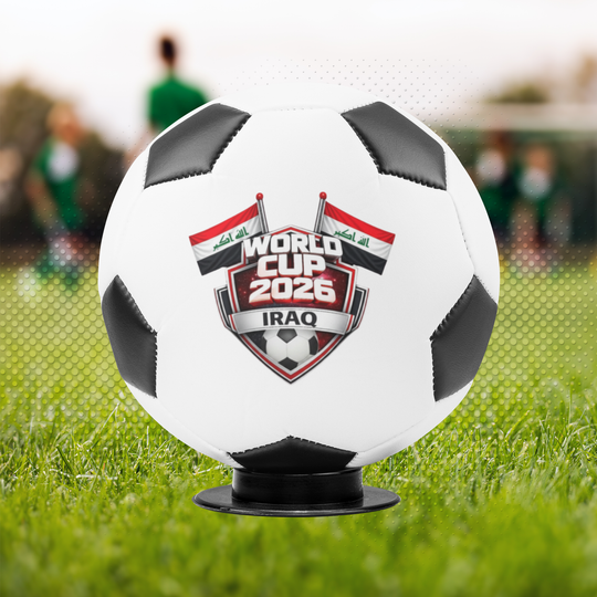 Iraq World Cup 2026 Mini Soccer Ball – Collectible Gift