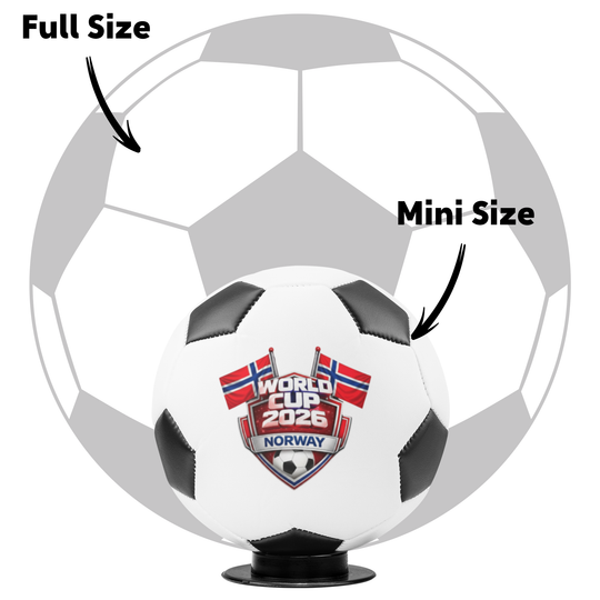 World Cup 2026 Norway Mini Soccer Ball Keepsake Gift