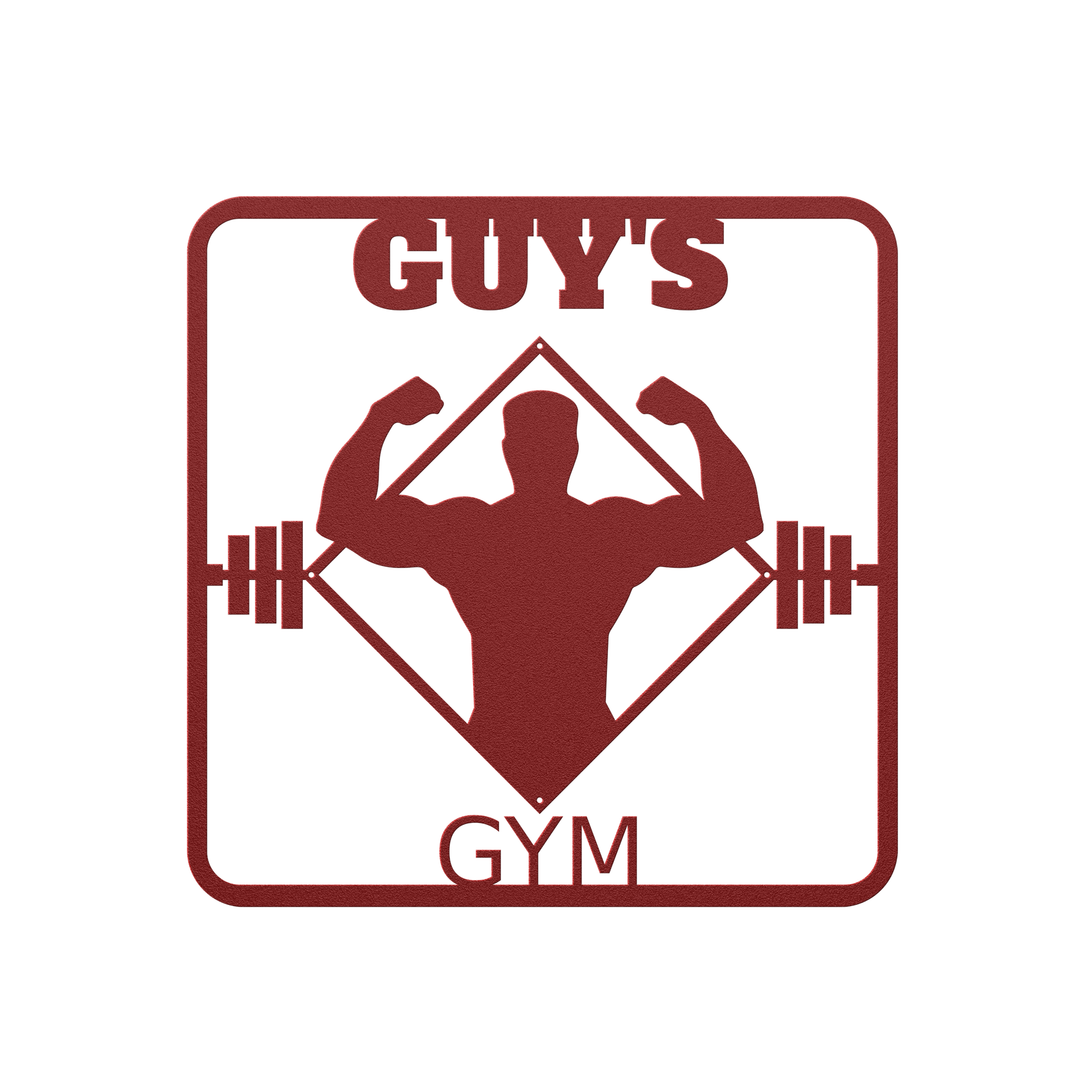 Fitness Metal Signs Gym sign, CUSTOM PERSONALIZED Wall Art AnywherePOD