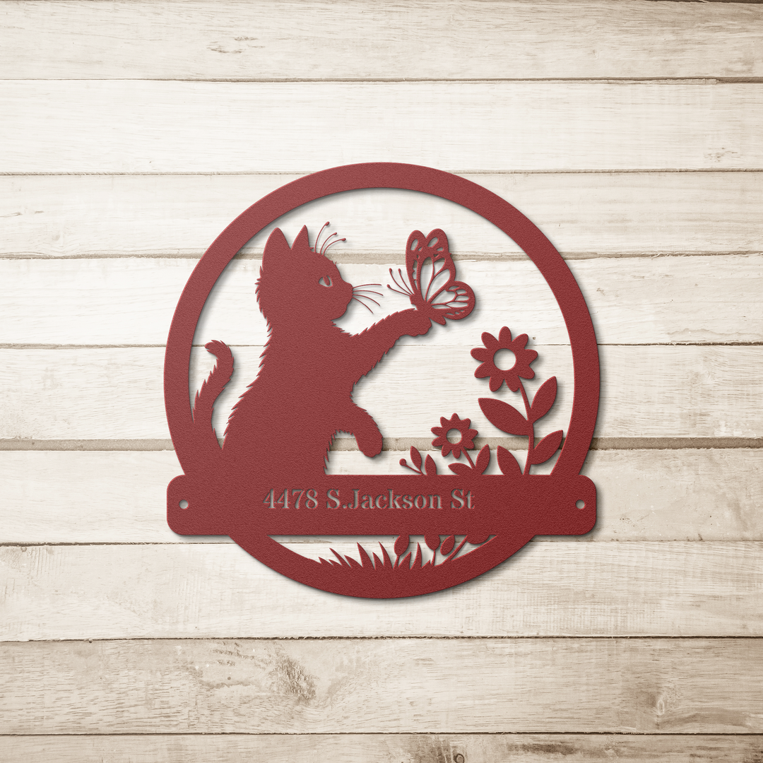 Personalized Metal Wall Art - Custom Outdoor Decor Plaque