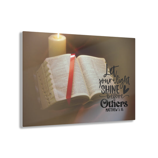 Acrylic Prints  featuring a Bible verse