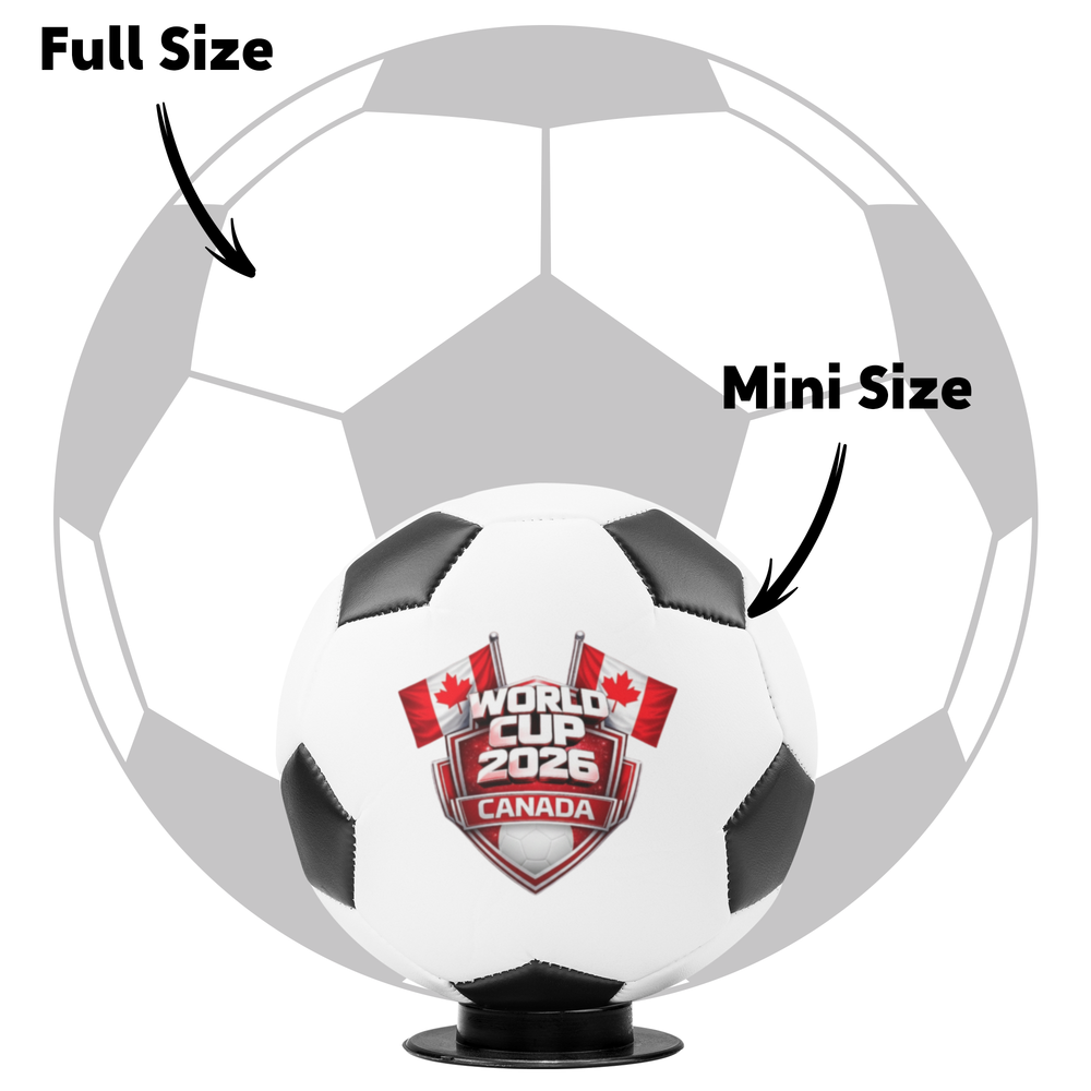 Canada World Cup 2026 Mini Soccer Ball Keepsake - Collector's Gift