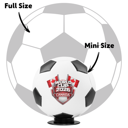 Canada World Cup 2026 Mini Soccer Ball Keepsake - Collector's Gift