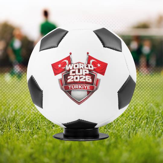 Mini Soccer Ball Keepsake - World Cup 2026 Türkiye Souvenir