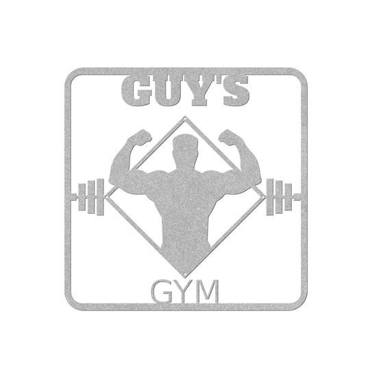 Fitness Metal Signs Gym sign, CUSTOM PERSONALIZED Wall Art AnywherePOD