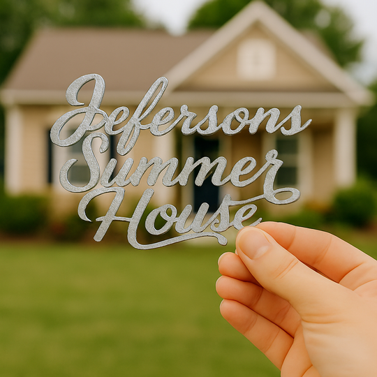 Custom Metal Sign Home Decor - Personalized Steel Wall Art