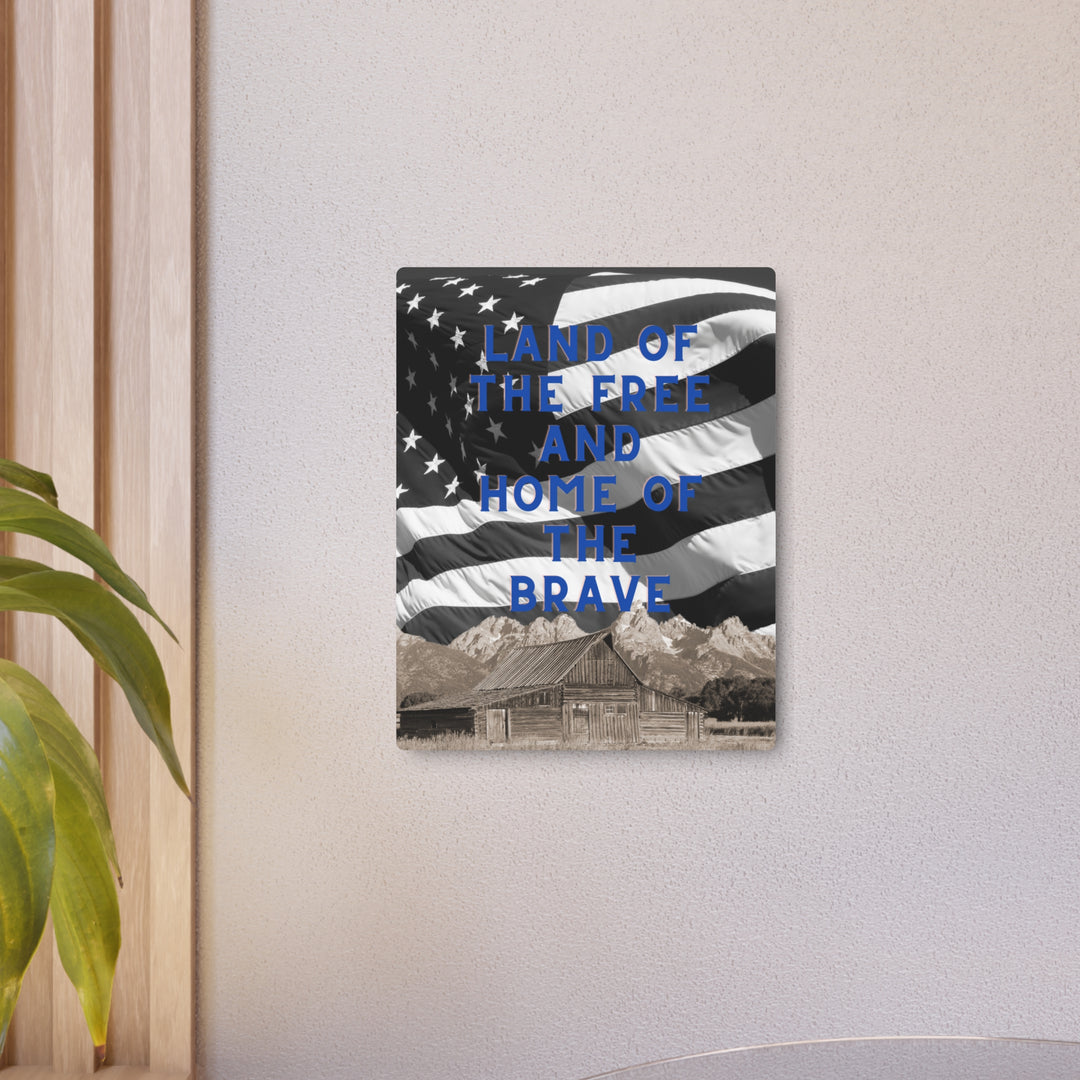 Metal Art Sign ,patriotic