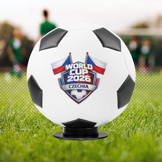 World Cup 2026 Mini Soccer Ball Gift, Czechia Souvenir - Tailored Wall Expressions