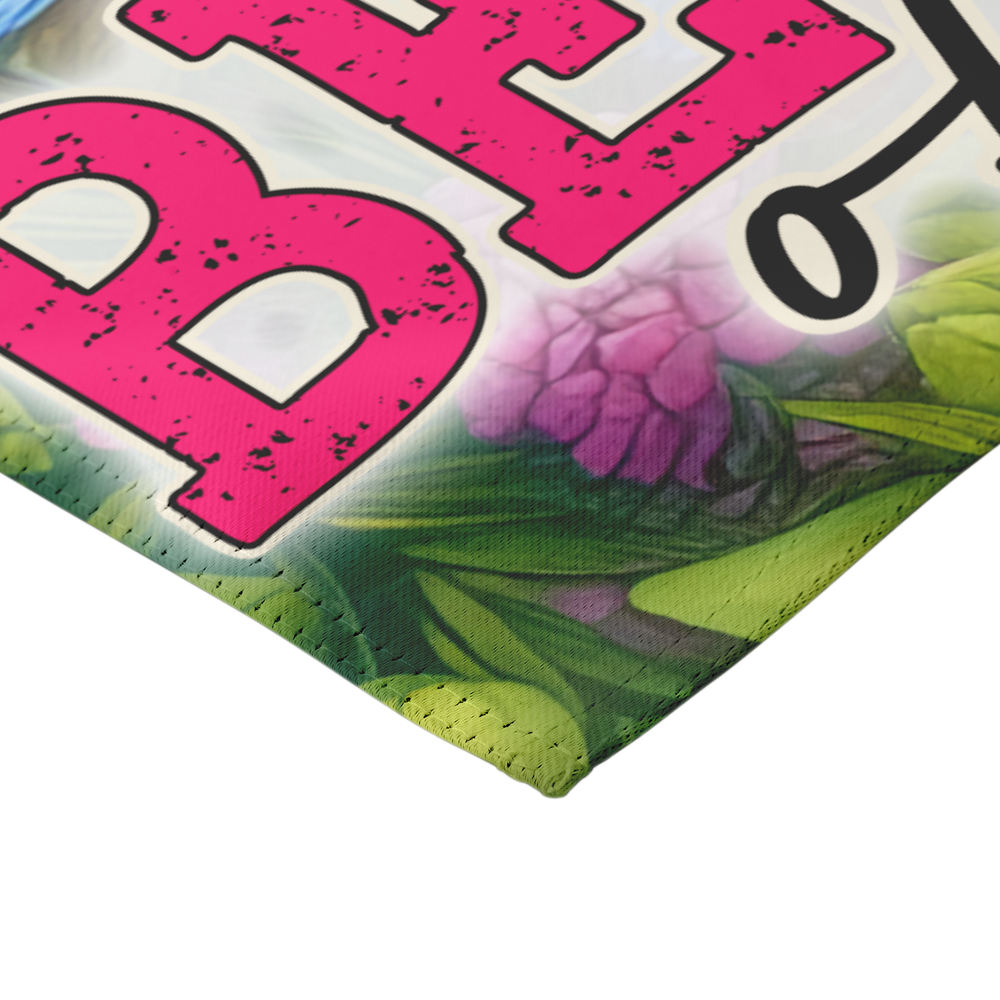 Funny Garden Flag - Forget the Dog, Beware of Kids Humorous Decor