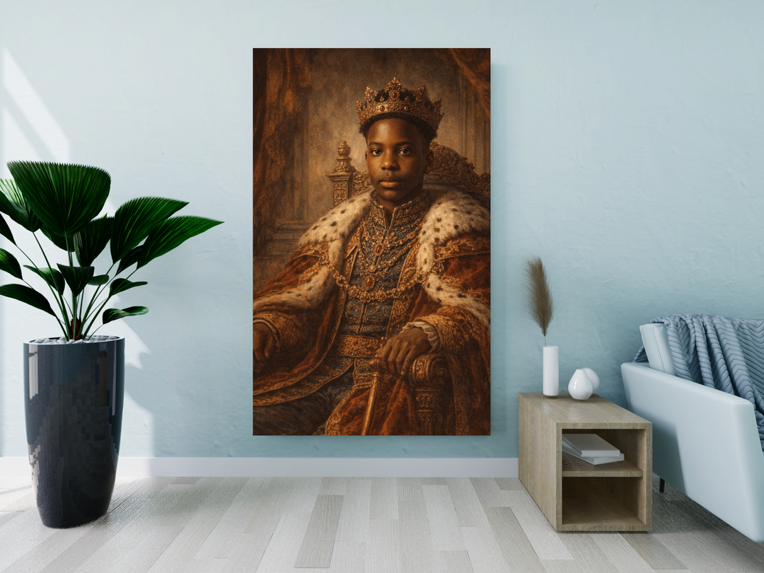 Renaissance Regal Portrait Canvas - Noble Decor