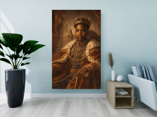 Renaissance Regal Portrait Canvas - Noble Decor