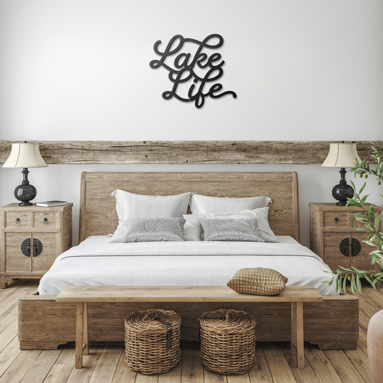Lake Life Metal Sign - Custom Outdoor Wall Art