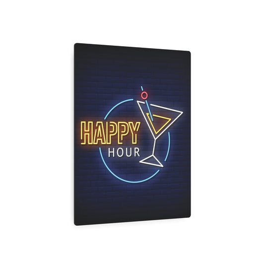 Metal Art Sign happy hour