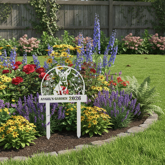 Memorial Garden Stake - Personalized Metal Yard Sign