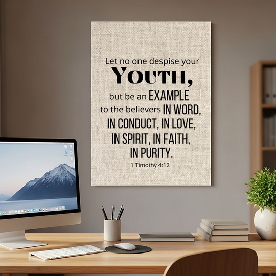 Custom Inspirational Quote Canvas - Home Decor Gift