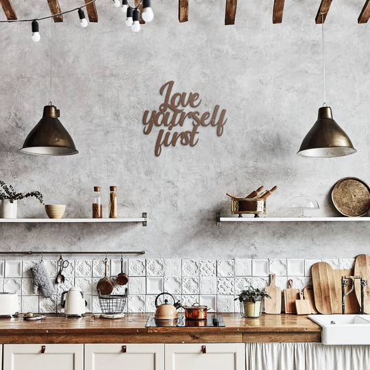 inspirational Metal Wall Art - Modern Rustic Decor