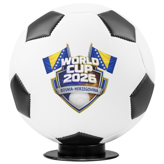 Bosnia World Cup 2026 Mini Soccer Ball Keepsake Gift - Tailored Wall Expressions