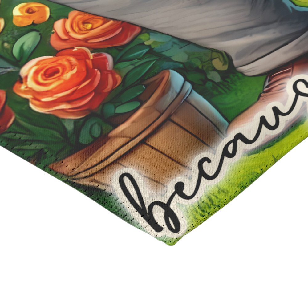 Funny Garden Flag - Quirky Outdoor Decor for Laughs